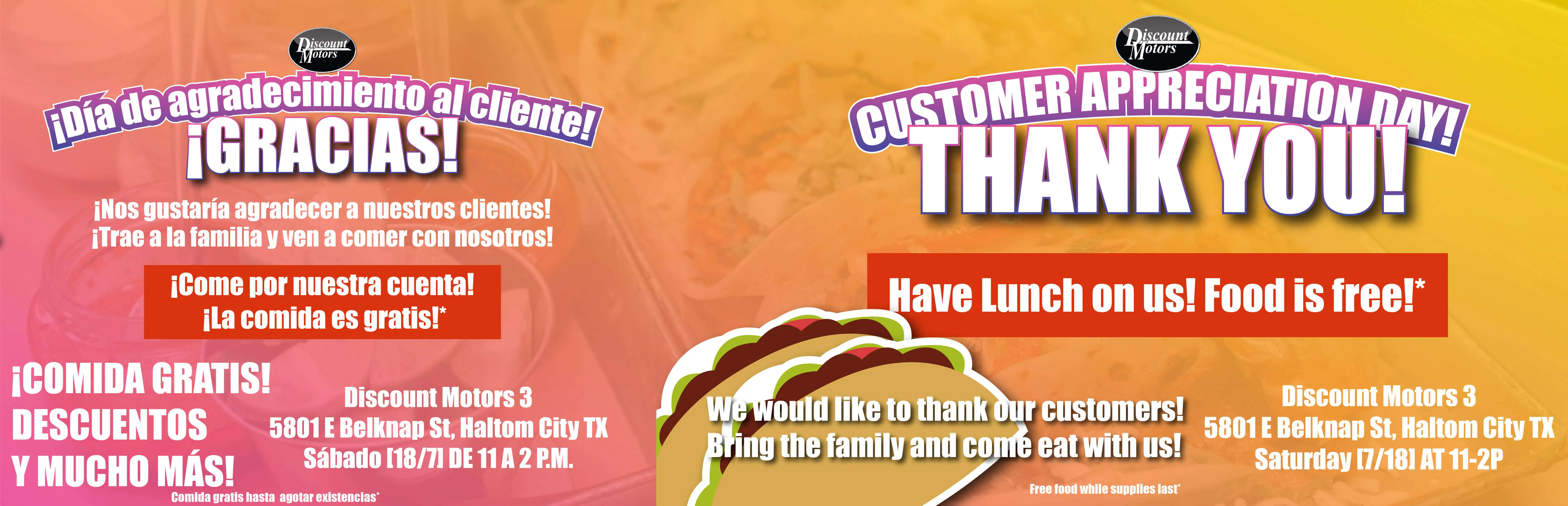 Customer Appreciation Day at Discount Motors 3