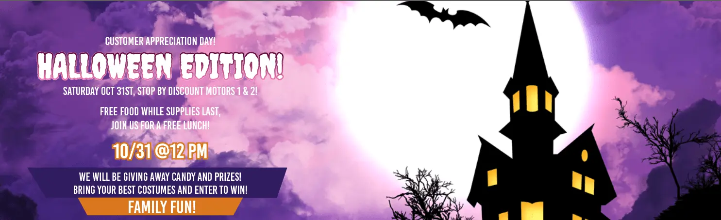 Halloween Customer Appreciation